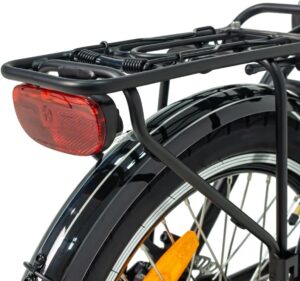 Camp-20D E-Bike Klapprad 250W Hinterradmotor Li-Ion-Akku 36V/15,6Ah 20 Zoll E-Klapprad E-Faltrad Elektrofahrrad Reichweite 100km bis 25 km/h