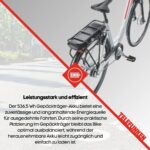TELEFUNKEN E-Bike 28 Zoll Fahrrad für Damen & Herren | Pedelec Citybike mit 7-Gang Nabenschaltung | Rücktritt | Elektrofahrrad 250 W Frontmotor | 468 Wh Li-Ion-Akku | EBike Multitalent RC657