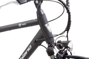 F.LLI Schiano E-Ride, E Bike Trekking 28 Zoll, 36V 10.4Ah Abnehmbarer Akku, Motor 250W 40Nm, Trekking EBike für Herren