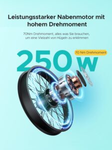 ENGWE E Bike Mountainbike Elektrofahrräder, Ebike 48V 16Ah Akku bis 150km, E-Bike mit 26x4 Zoll Fat Tire, Electric Bike 250W Motor Max. 25km/h, E26