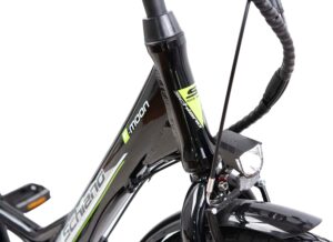F.lli Schiano E-Moon, E Bike für die Stadt 26 Zoll, 36V 14.5Ah Abnehmbarer Akku, Motor 250W 40Nm, City Ebike für Herren/Damen