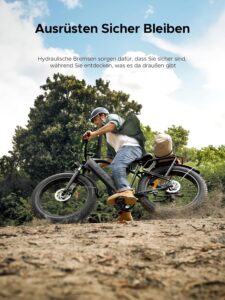 ENGWE E Bike Mountainbike Elektrofahrräder, Ebike 48V 16Ah Akku bis 150km, E-Bike mit 26x4 Zoll Fat Tire, Electric Bike 250W Motor Max. 25km/h, E26