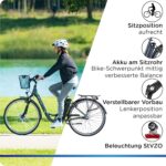 ZÜNDAPP EBike Z510 28 Zoll Elektrofahrrad mit Rücktritt E Bike Damen & Herren E-Bike 3 Gang Fahrrad Elektro Pedelec City Elektrofahrräder Hollandrad