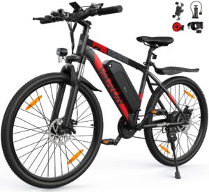 VARUN E Bike, 27.5 Zoll Ebike Herren Damen mit 48V 13Ah (624 Wh) Akku, Bis zu 120 KM, 55Nm 250W Motor, 21-Gang E-Bike Mountainbike mit 4 Fahrmodi, Elektrofahrrad Herren Damen für Pendeln, Bergig