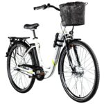 ZÜNDAPP EBike Z510 28 Zoll Elektrofahrrad mit Rücktritt E Bike Damen & Herren E-Bike 3 Gang Fahrrad Elektro Pedelec City Elektrofahrräder Hollandrad