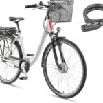 TELEFUNKEN E-Bike 28 Zoll Fahrrad für Damen & Herren | Pedelec Citybike mit 7-Gang Nabenschaltung | Rücktritt | Elektrofahrrad 250 W Frontmotor | 468 Wh Li-Ion-Akku | EBike Multitalent RC657