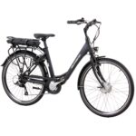 F.lli Schiano E-Moon, E Bike für die Stadt 26 Zoll, 36V 14.5Ah Abnehmbarer Akku, Motor 250W 40Nm, City Ebike für Herren/Damen